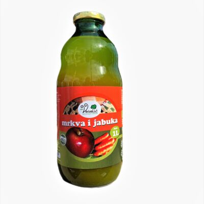 Sok od mrkve i jabuke